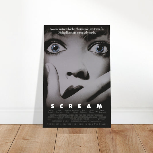 Scream 1996 Movie Poster - Horror Classic Thriller Film Art 2