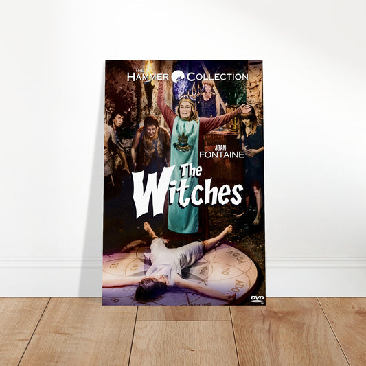 The Witches 1966 Movie Poster – Joan Fontaine Classic Horror Wall Art Decor 2