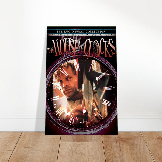 The House of Clocks 1989 Movie Poster – Horror Film Clock Art Wall Art Decor 2