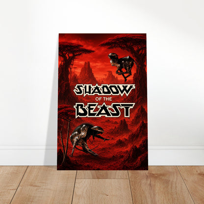 Shadow of the Beast Poster – Epic Fantasy Warrior Action Art Wall Art Decor 2