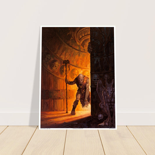 The Gatekeeper by Gerald Brom (1994) - Fantasy Art Poster 2