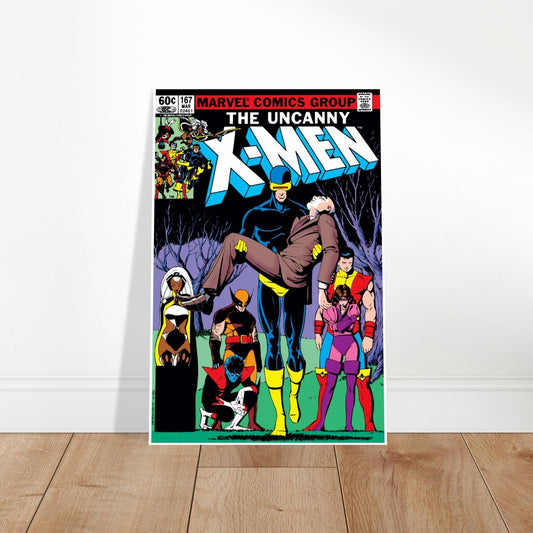 UNCANNY X-MEN 167 CYCLOPS STORM WOLVERINE VINTAGE POSTER 2