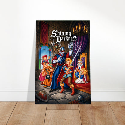 Shining in the Darkness Poster – Fantasy Adventure RPG Cover Art Wall Art Decor 2