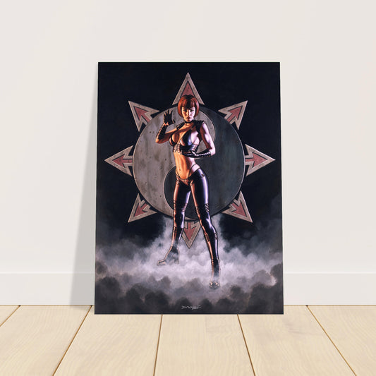 Dorian Cleavenger Solonavi Avenger Poster 2000 – Sci-Fi Warrior Woman 2