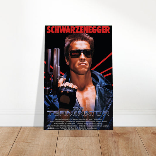 The Terminator 1984 Arnold Schwarzenegger Classic Sci-Fi Movie Poster 2