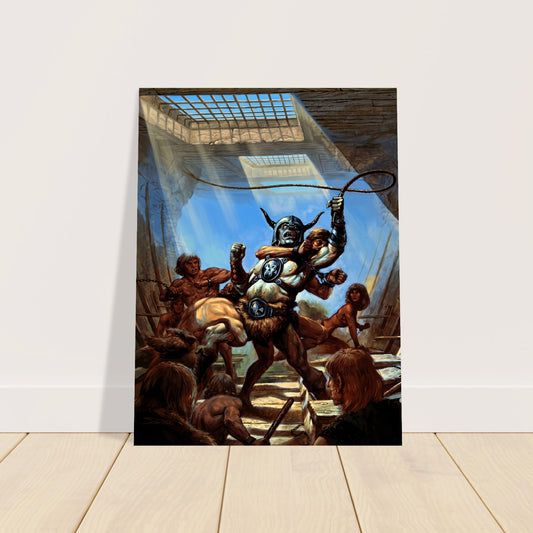 Lord of Slaves by Jeff Easley 1996 Poster – Fantasy Demon Warrior Wall Art Decor 2