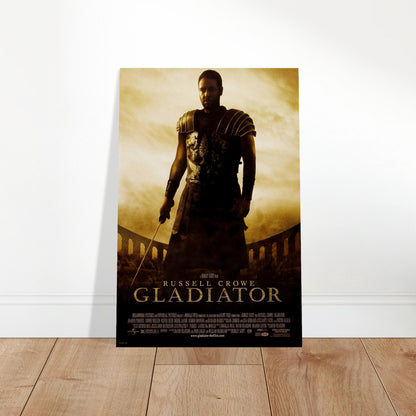 Gladiator 2000 Movie Poster - Russell Crowe Epic Drama Wall Art Decor 2