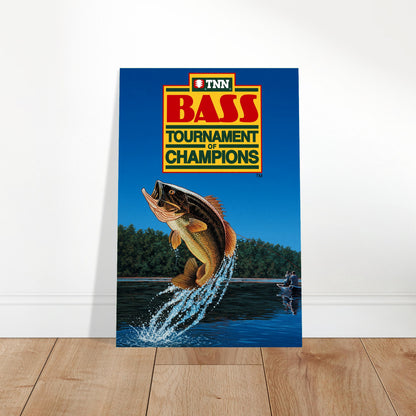 TNN Bass Tournament of Champions Poster – Largemouth Bass Fishing Art 2