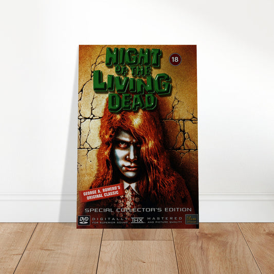 Night of the Living Dead Poster – George A. Romero Classic Horror Film 2