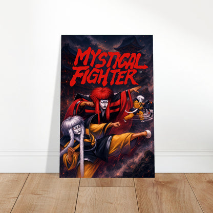 Mystical Fighter Poster – Warrior Women Combat Art Wall Art Decor 2