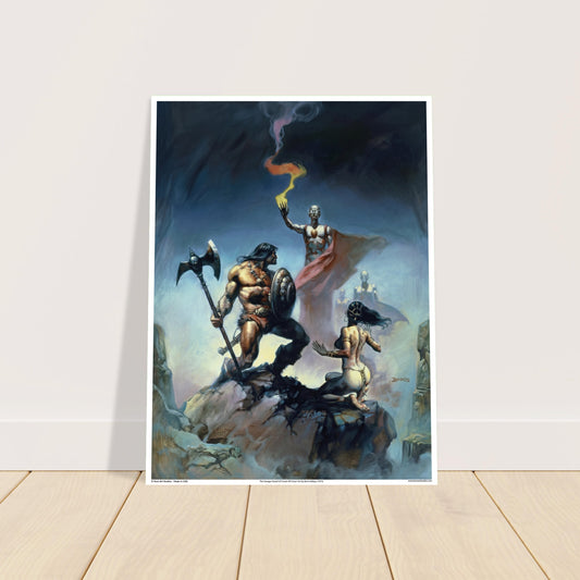 The Savage Sword of Conan #9 Cover Art Poster by Boris Vallejo - 1975 2