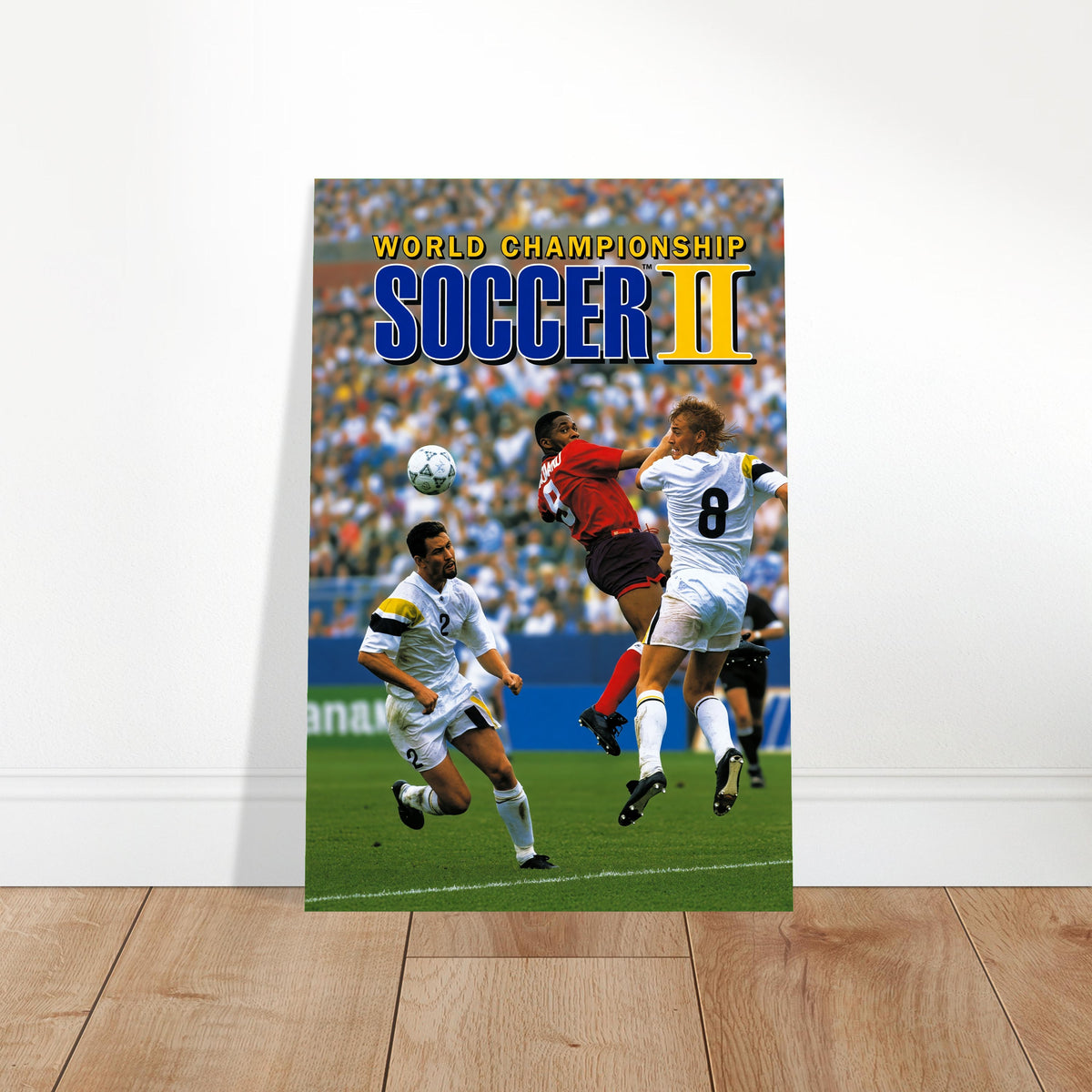 World Championship Soccer II Poster – Retro Sports Game Art Wall Art Decor 2