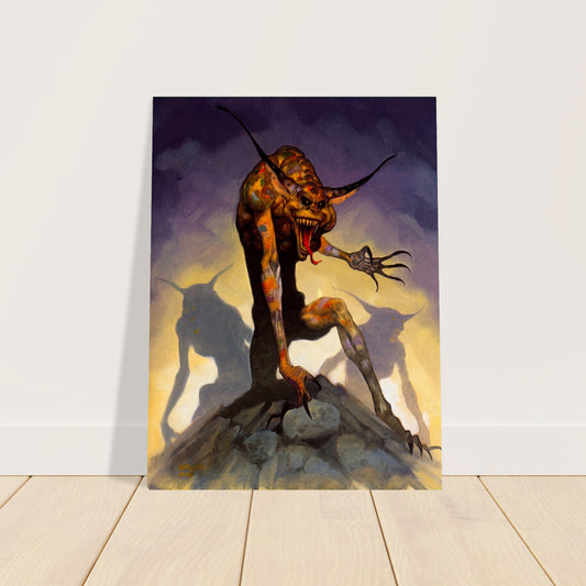 Gerald Brom The Demon Hordeh 1991 Poster – Dark Fantasy Horror Art 2