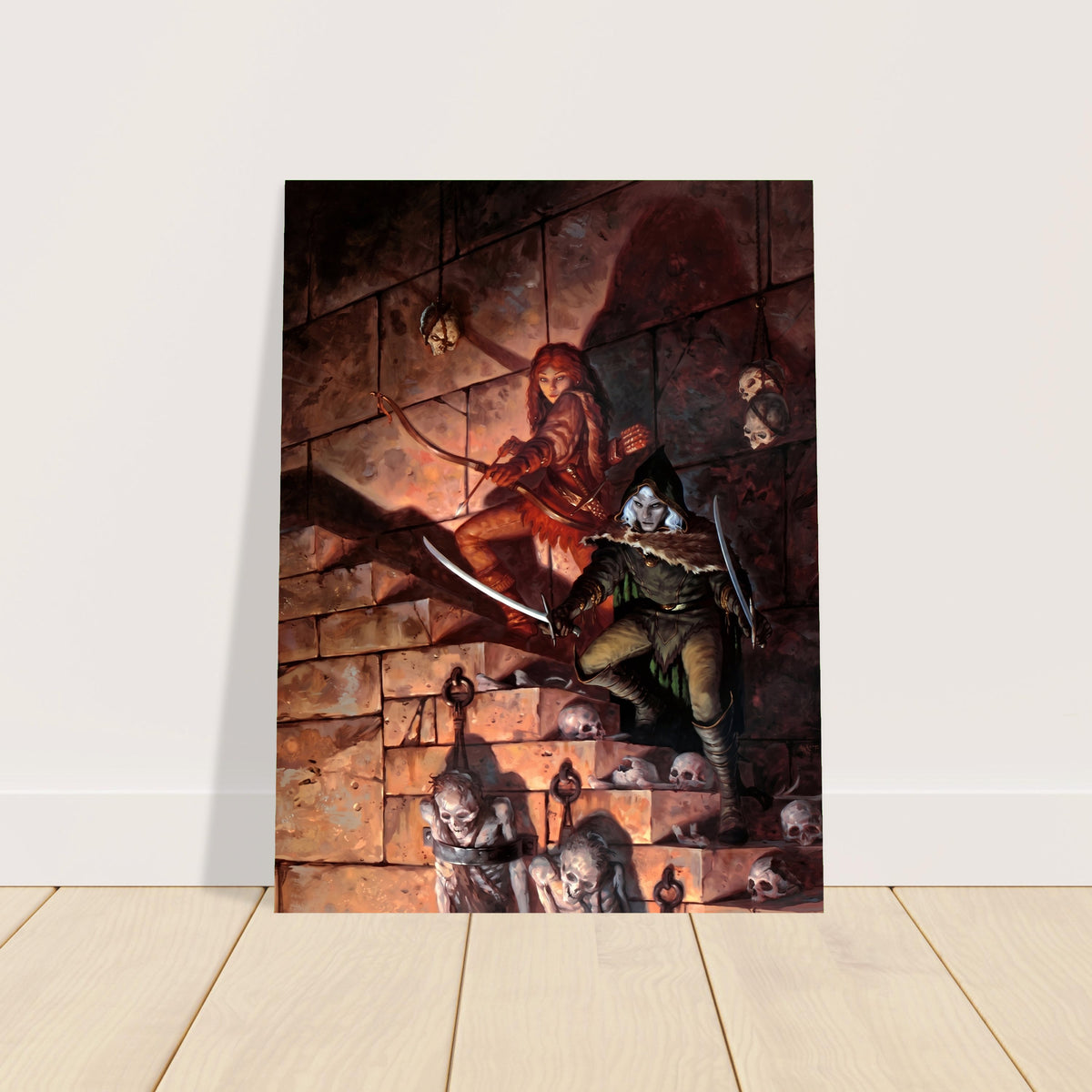 Gerald Brom The Dungeon Fantasy Poster 2001 – Dark Horror Art Wall Art Decor 2