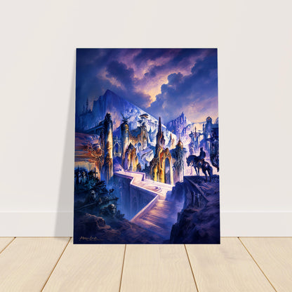 Bruce Pennington The Citadel of the Autarch 1983 Poster Wall Art Decor 2