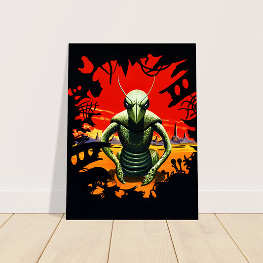Edward Valigursky 'The Rusted Jungle' 1955 Sci-Fi Poster Wall Art Decor 2