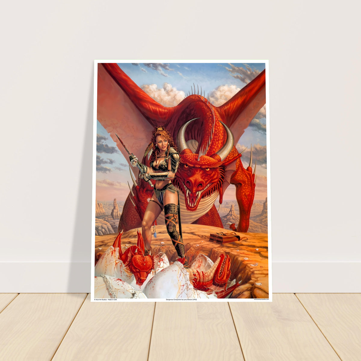 Dangerous Companion - Fantasy Dragon Series by Larry Elmore (1992) 2