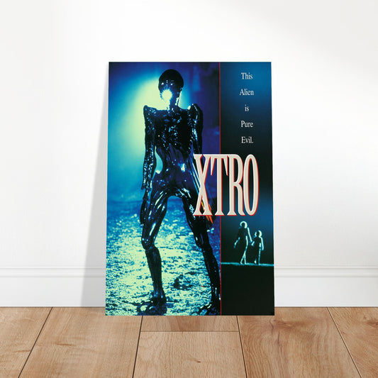 Xtro 1982 Sci-Fi Horror Alien Movie Poster – Pure Evil Wall Art Decor 2
