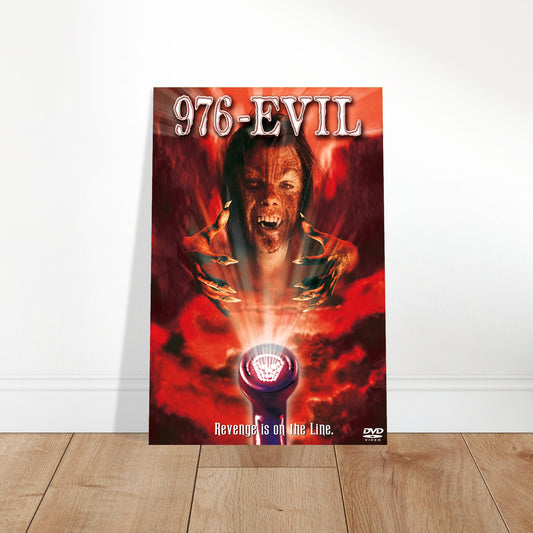 976-EVIL 1988 Movie Poster – Horror Film Revenge Thriller Wall Art Decor 2