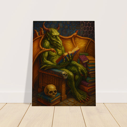 NICOL BOLAS MAGIC THE GATHERING LEGENDS 1994 VINTAGE DRAGON POSTER 2