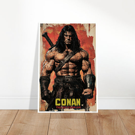Conan the Barbarian Poster – R. Esberard Sword & Grit Art (2024) 2