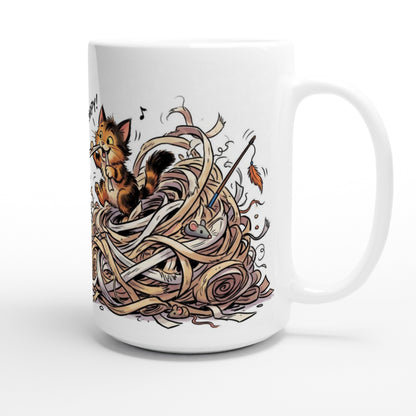 Help I'm Unraveling Funny Mummy Halloween Ceramic Coffee Mug 3