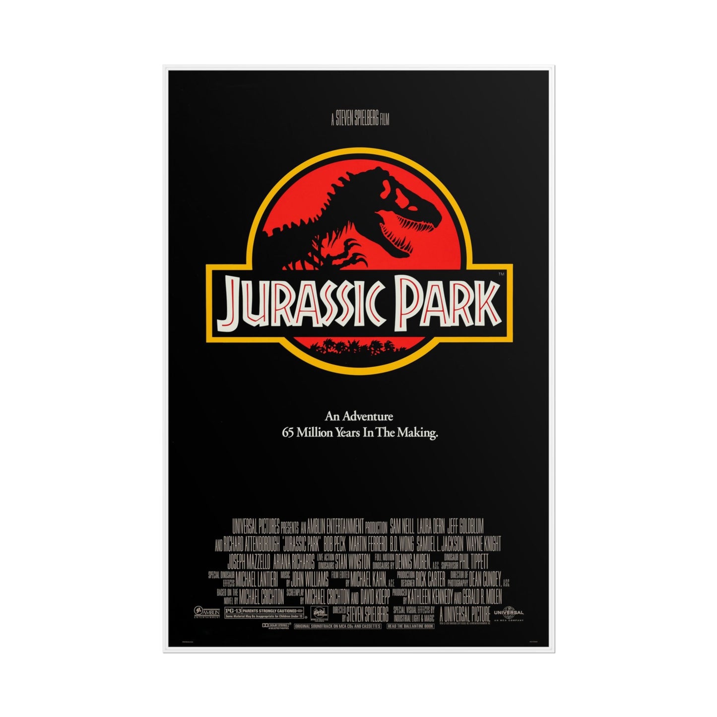 Jurassic Park Movie Poster – Universal (1993)