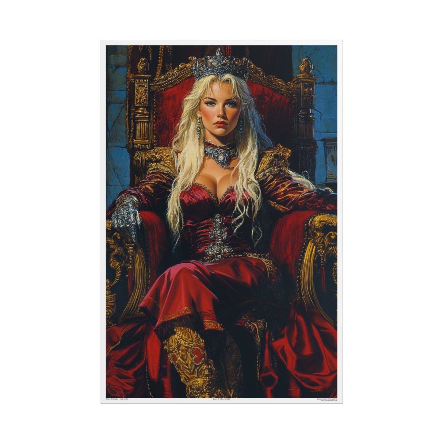 Queen by Kore Art Studios (2023) 24x36 Print - Limited Edition Poster xx/25