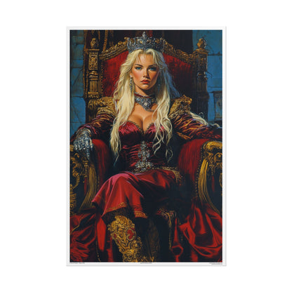 Queen by Kore Art Studios (2023) 24x36 Print - Limited Edition Poster xx/25