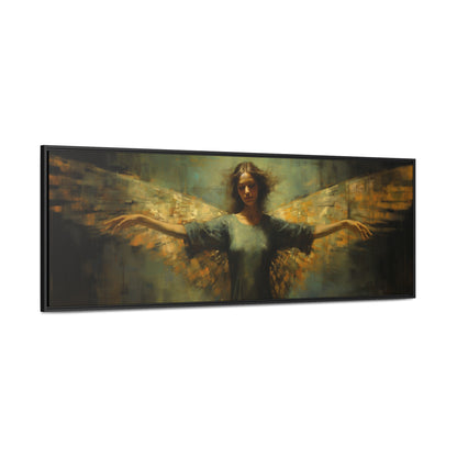 Abbott Handerson Thayer Inspiration – "Transcendent Grace" | Serene Wide Canvas Art