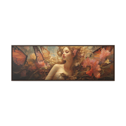 Adelaide Hiebel Inspiration – "Floral Reverie" | Romantic Wide Canvas Art