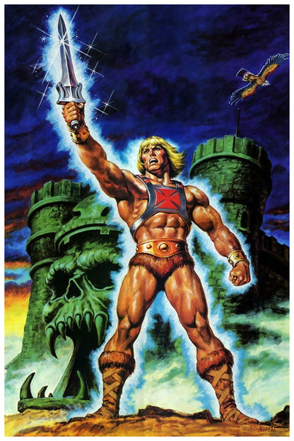 EARL NOREM - HE-MAN - BY THE POWER OF GRAYSKULL POSTER