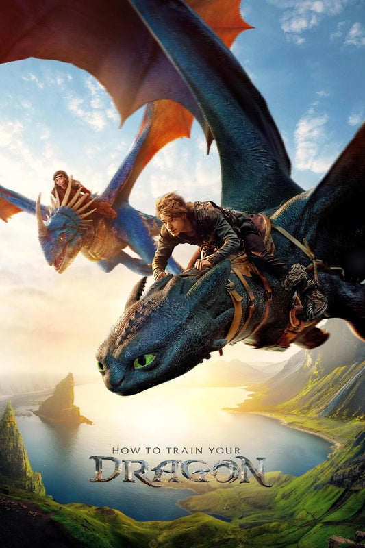 HOW TO TRAIN YOUR DRAGON 2025 LIVE ACTION ADVENTURE FANTASY POSTER
