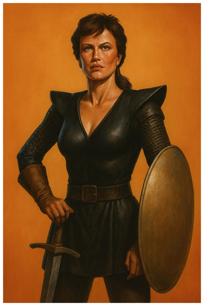 BENALISH HERO - MAGIC THE GATHERING CARD ART INSPIRED POSTER