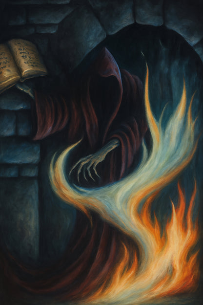 DARK RITUAL - MAGIC THE GATHERING CARD ART INSPIRED POSTER