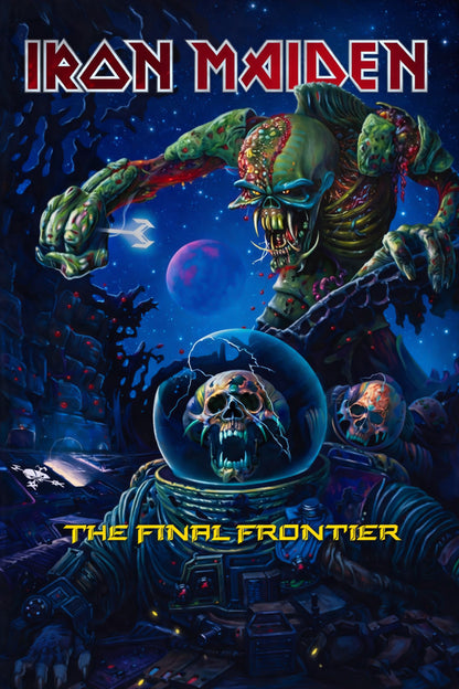 Iron Maiden - The Final Frontier Album Poster - Heavy Metal Art