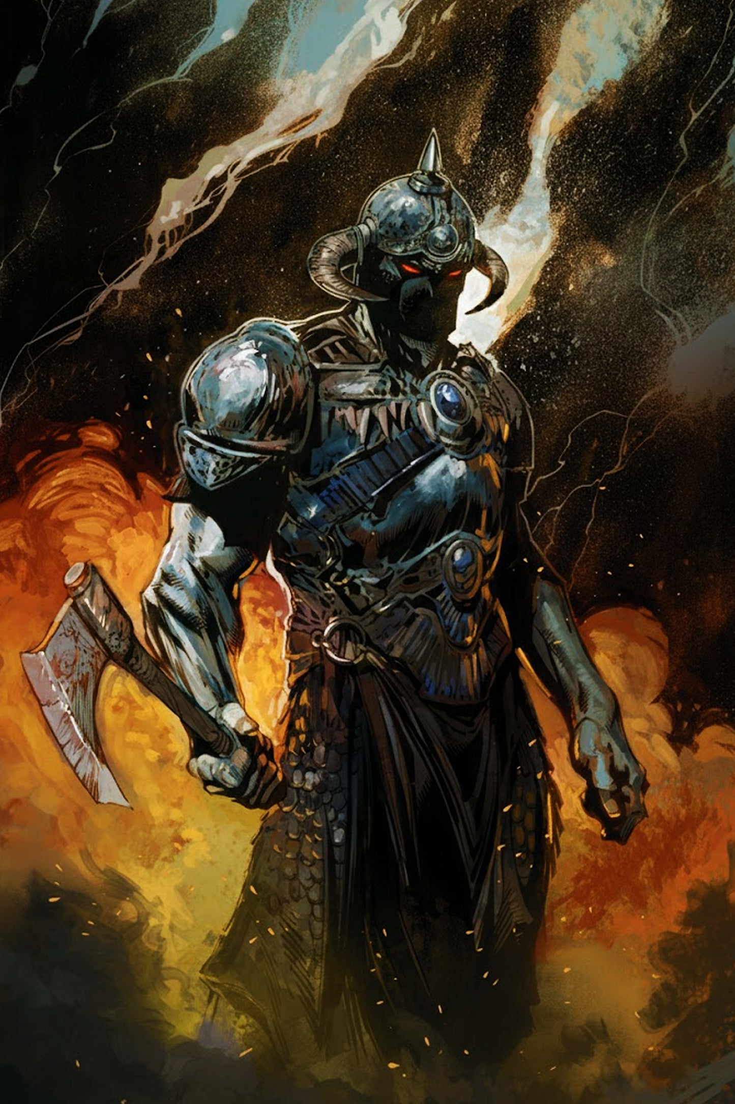 Death Dealer by Frank Frazetta - Comic Fantasy Hero - Immortal Theme
