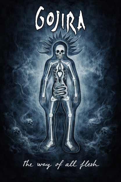 Gojira – The Way of All Flesh Album Art Metal Music Poster