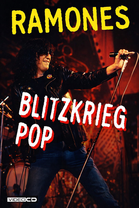Ramones Poster – Blitzkrieg Pop – Live Punk Rock Performance – Sire Records