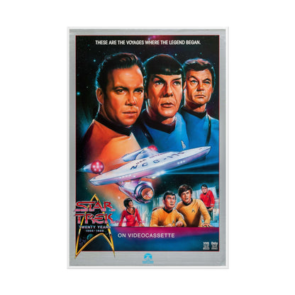 Star Trek Video Poster – Paramount (1986) | 20 Years on Videocassette