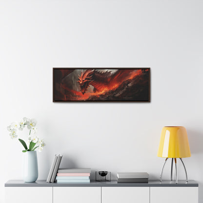 Adi Granov Inspiration – "Infernal Wrath" | Epic Fantasy Wide Canvas Art