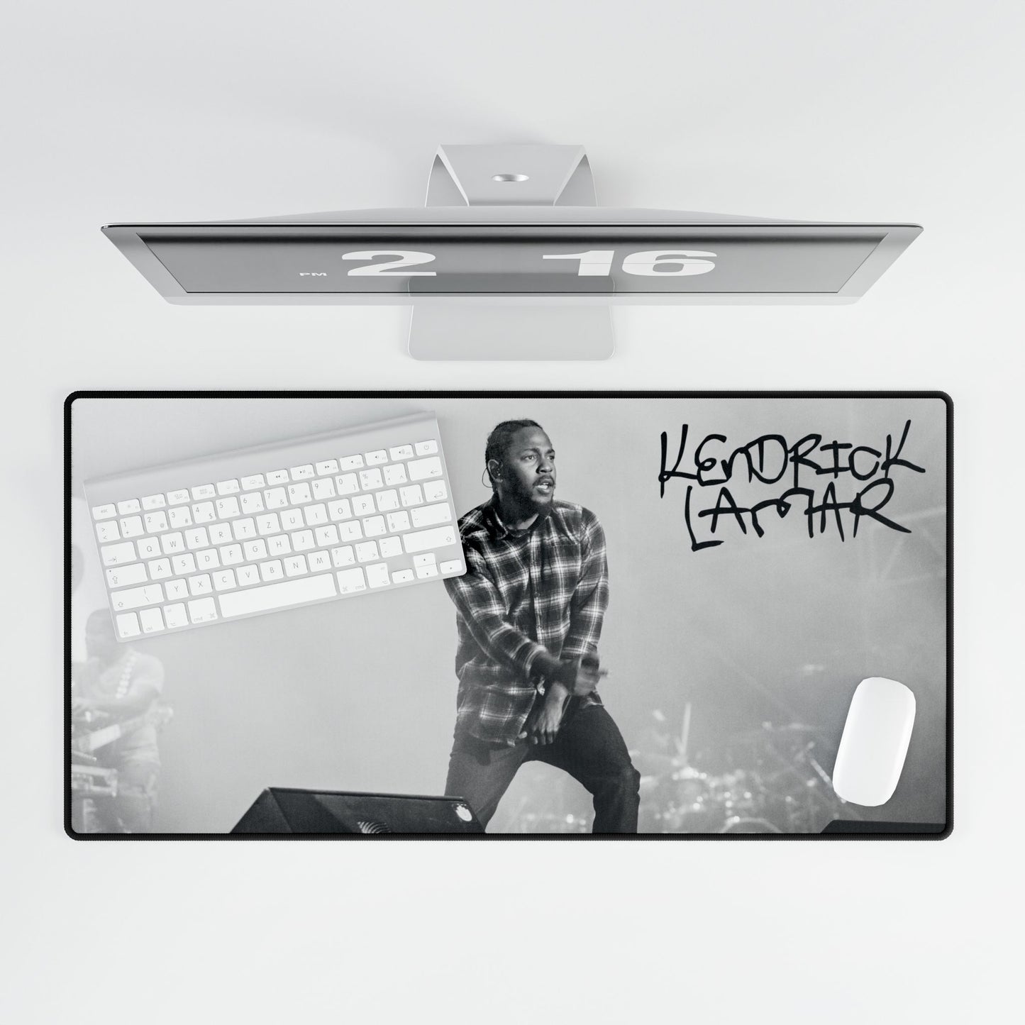 Kendrick Lamar Desk Mat / Mouse Pad – 31.5"x15.5", Rap Concert Aesthetic, Music