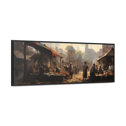 Abram Efimovich Arkhipov Inspiration – "Market Days" | Historical Wide Canvas Art