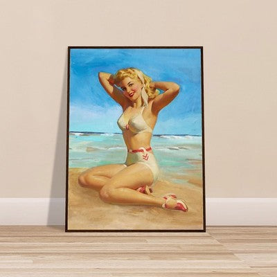 Art Frahm Yours For the Basking (1945) Framed Poster 2
