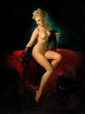 Gil Elvgren Vision of Beauty (1947) Poster - Pin-Up Art Print