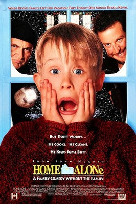 Home Alone Movie Poster (1990) - Classic Film Art Print