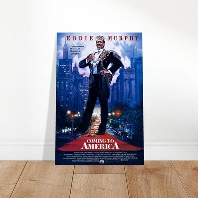 Coming to America Movie Poster Eddie Murphy 1988 Classic Film Art 2