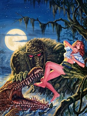 Monsters Unleashed #5 Cover by Bob Larkin (1973) Poster