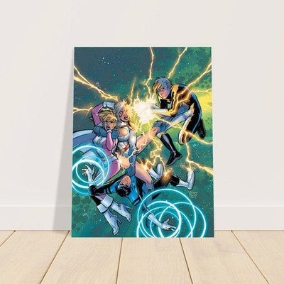 JSA Classified Cover by Amanda Conner Poster - DC Comics 2