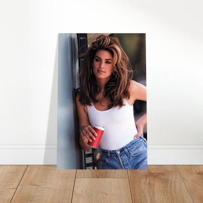Cindy Crawford Pepsi Commercial Poster 1992 – Icon Wall Art Decor 2